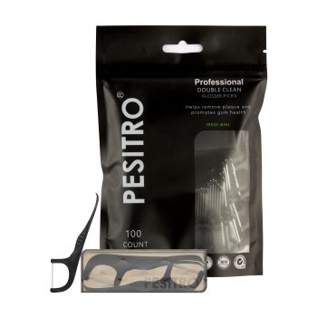 PESITRO Professional Double Clean Flosser Picks