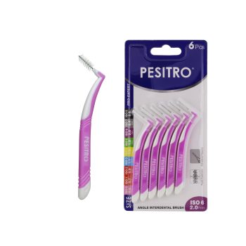 PESITRO ANGLE (L-Type) Interdental Brush Size 6