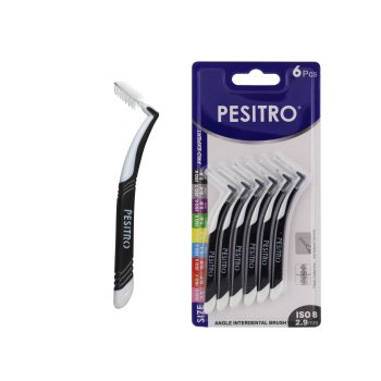PESITRO ANGLE (L-Type) Interdental Brush Size 8
