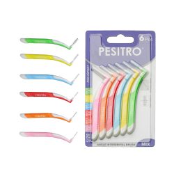 PESITRO ANGLE (L-Type) Interdental Brush Mix