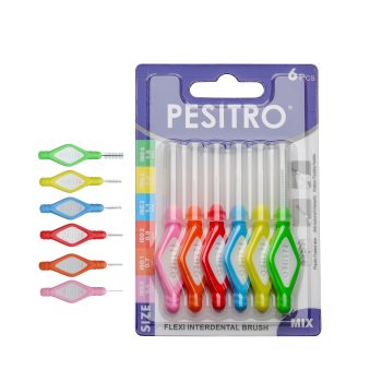 PESITRO FLEXI Interdental Brush Mix