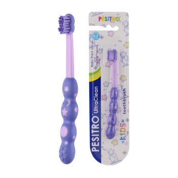 PESITRO UltraClean Baby Stars Ultra Soft Toothbrush (0–2 Years)